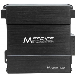 AUDIO SYSTEM M-300.1 MD - Mono-kanałowy cyfrowy wzmacniacz mocy MIKRO